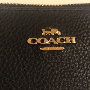 COACH double corner zip wristlet 1941 collection
